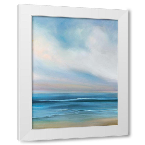 Cove Walk I White Modern Wood Framed Art Print by Parent, Joanne
