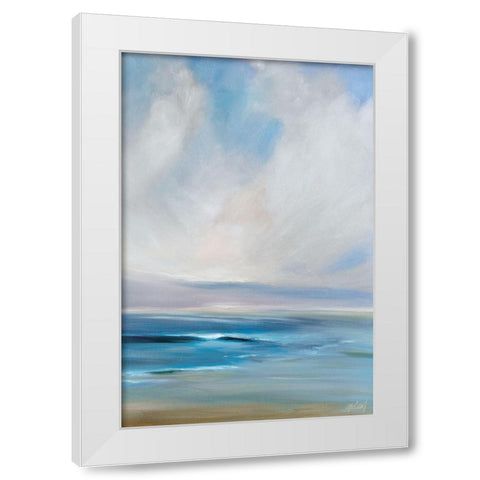 Cove Walk II White Modern Wood Framed Art Print by Parent, Joanne