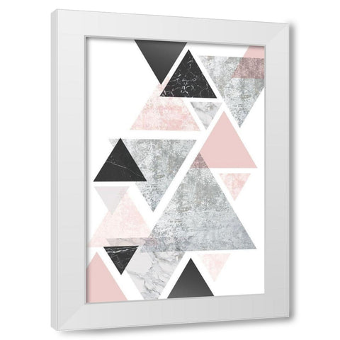 Gathering I White Modern Wood Framed Art Print by Alvarez, Genesis
