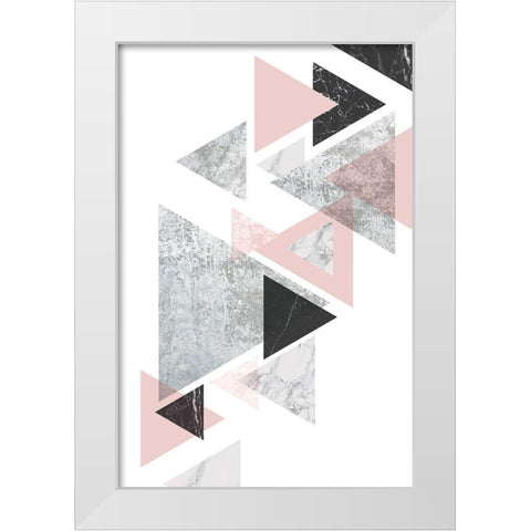 Gathering II White Modern Wood Framed Art Print by Alvarez, Genesis