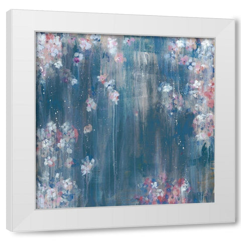 Night Fall White Modern Wood Framed Art Print by Cole, Macy