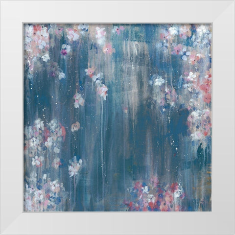 Night Fall White Modern Wood Framed Art Print by Cole, Macy