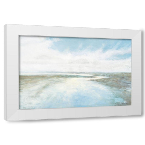 Low Tides White Modern Wood Framed Art Print by Davis, Rockwell