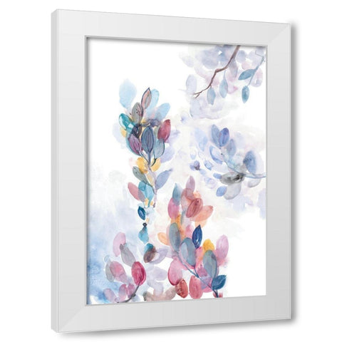 Spring Borough I White Modern Wood Framed Art Print by Meyers, Rebecca