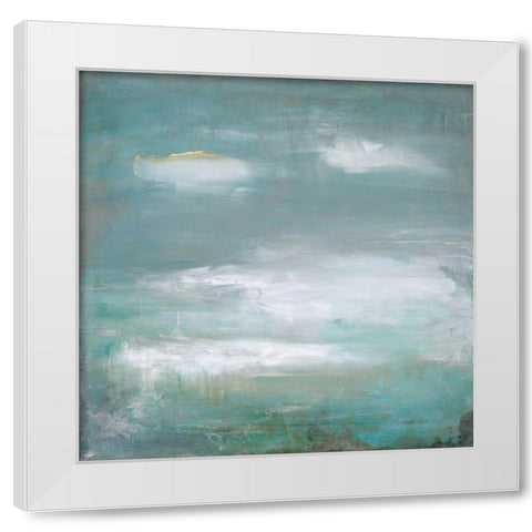 Unexpected  White Modern Wood Framed Art Print by Ross, Heather