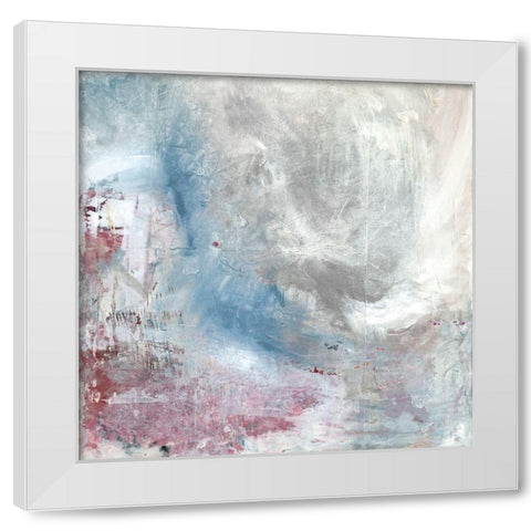 Dream White Modern Wood Framed Art Print by Stanion, Kathy Morton