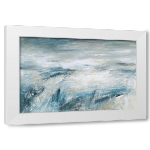 May We All White Modern Wood Framed Art Print by Wani, Pasion