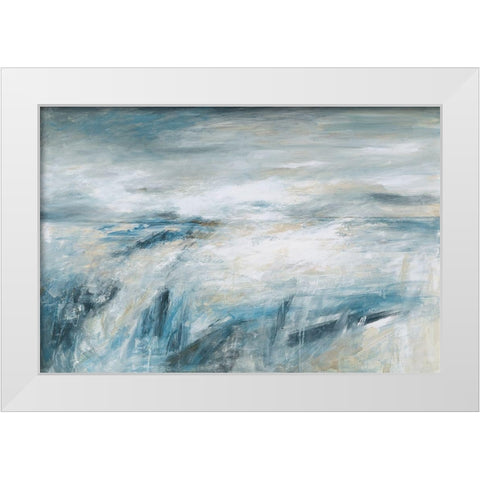 May We All White Modern Wood Framed Art Print by Wani, Pasion