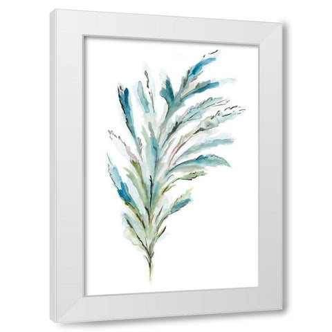 Reach I White Modern Wood Framed Art Print by Golden, Corrie
