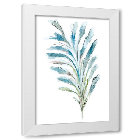 Reach II White Modern Wood Framed Art Print by Golden, Corrie