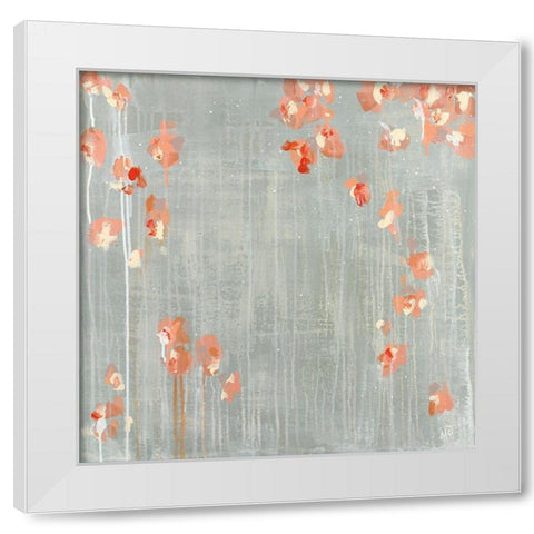 Morning Dew I White Modern Wood Framed Art Print by Cole, Macy