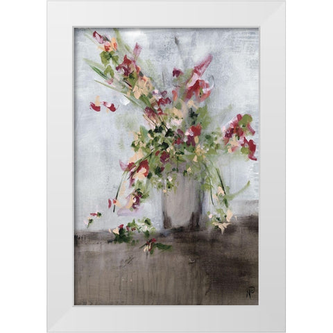 Fade Into Me White Modern Wood Framed Art Print by Cole, Macy