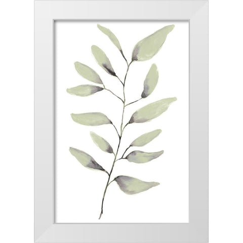 Lulu II White Modern Wood Framed Art Print by Golden, Corrie