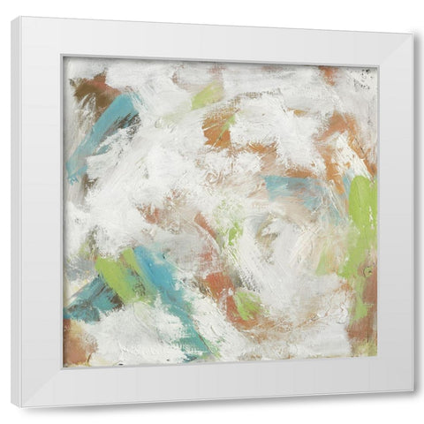 Confection I White Modern Wood Framed Art Print by Jacqueline, Ellens