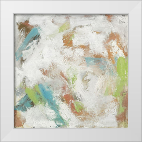 Confection I White Modern Wood Framed Art Print by Jacqueline, Ellens