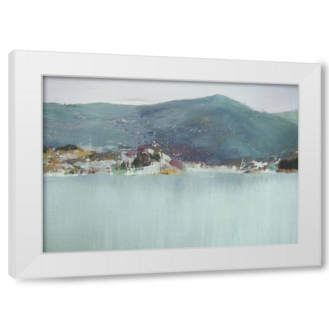 Loch Fyne White Modern Wood Framed Art Print by Gold, Caroline