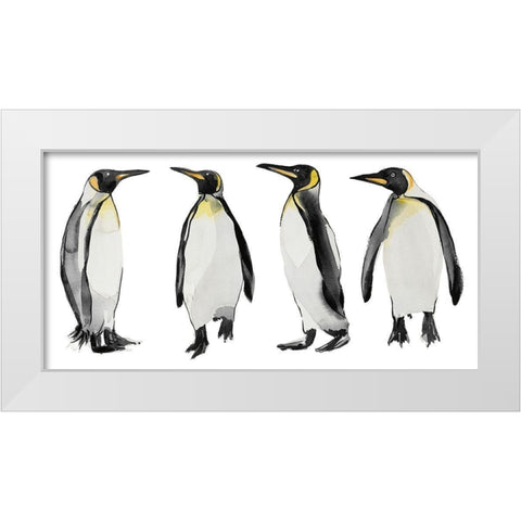 The Colony White Modern Wood Framed Art Print by Billinghurst, Marina