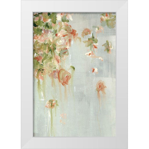Romance and Roses White Modern Wood Framed Art Print by Cole, Macy