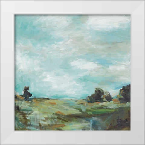 How Sweet It Is White Modern Wood Framed Art Print by Pasion, Wani