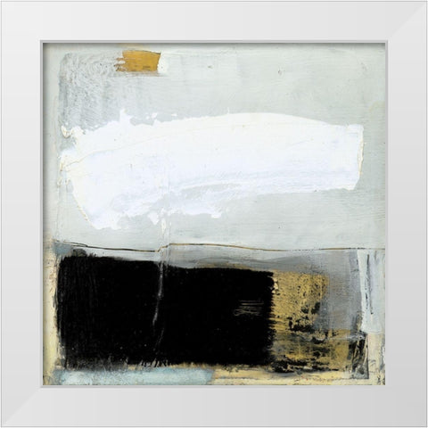 Landscape Obscure I White Modern Wood Framed Art Print by Sims, Drew