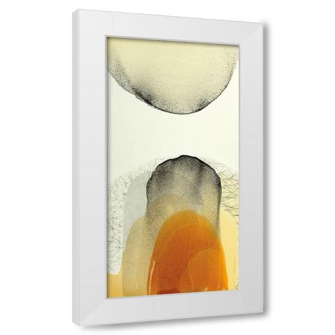 Movement of Light I White Modern Wood Framed Art Print by Sims, Drew