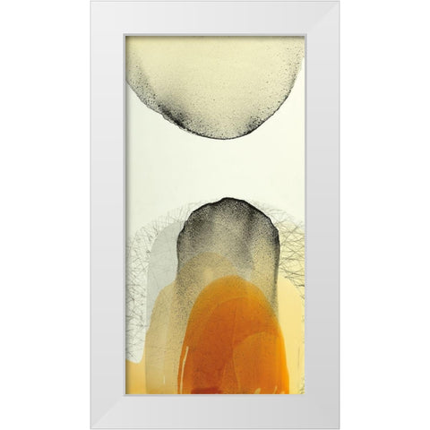 Movement of Light I White Modern Wood Framed Art Print by Sims, Drew