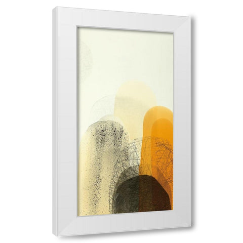Movement of Light II White Modern Wood Framed Art Print by Sims, Drew