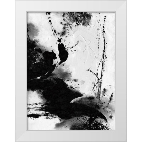 Soul Dance III White Modern Wood Framed Art Print by Stanion, Kathy Morton