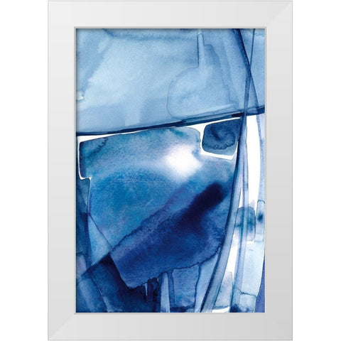 Hot Step White Modern Wood Framed Art Print by Stanion, Kathy Morton