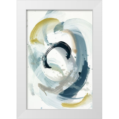 Centered On You I White Modern Wood Framed Art Print by Ellens, Jacqueline