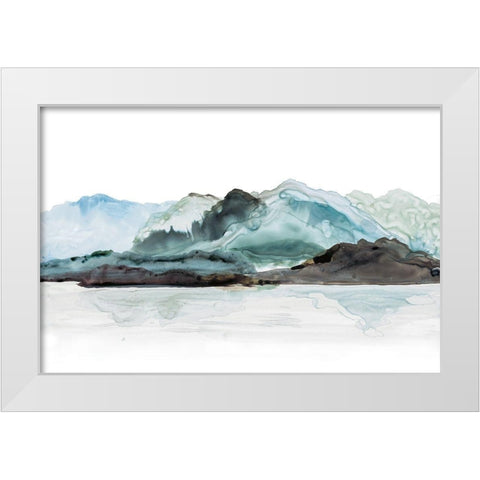 Island Dream White Modern Wood Framed Art Print by Meyers, Rebecca