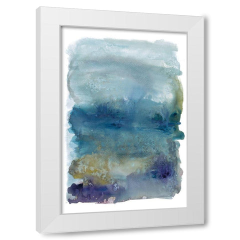 Kiss the Sky White Modern Wood Framed Art Print by Pasion, Wani