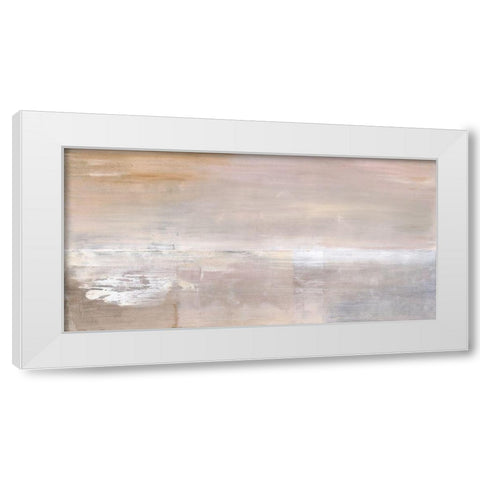 Shifting Seasons White Modern Wood Framed Art Print by Ross, Heather