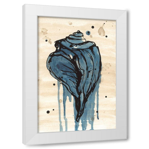 Deep Sea Treasure III White Modern Wood Framed Art Print by St.Amant, Yvette
