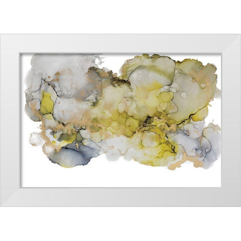 Interlude White Modern Wood Framed Art Print by Buckley, Mary Parker