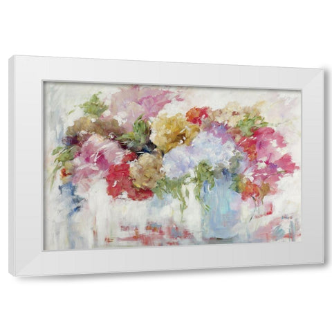 Hope Springs White Modern Wood Framed Art Print by Buckley, Mary Parker