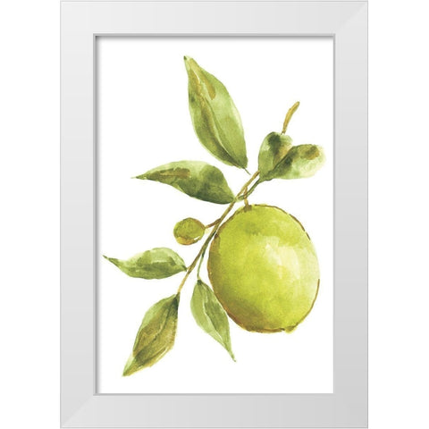 Farmhouse Kitchen II White Modern Wood Framed Art Print by Yvette St Amant