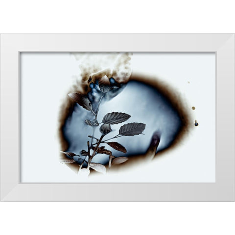 Last Romance White Modern Wood Framed Art Print by Hoh, Roy