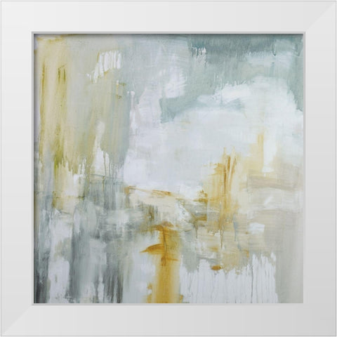 Undertone White Modern Wood Framed Art Print by Ellens, Jacqueline