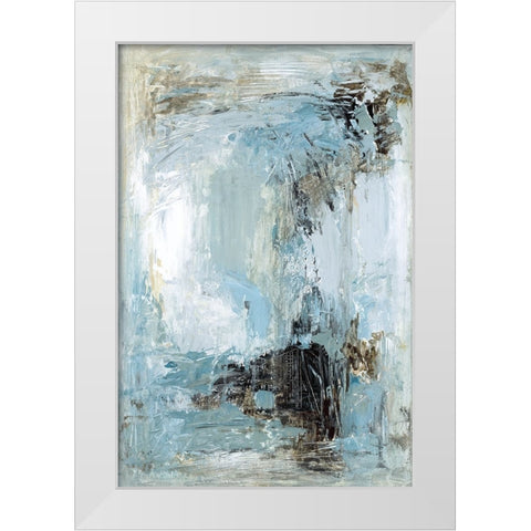 Talk About Things to Come White Modern Wood Framed Art Print by Pasion, Wani