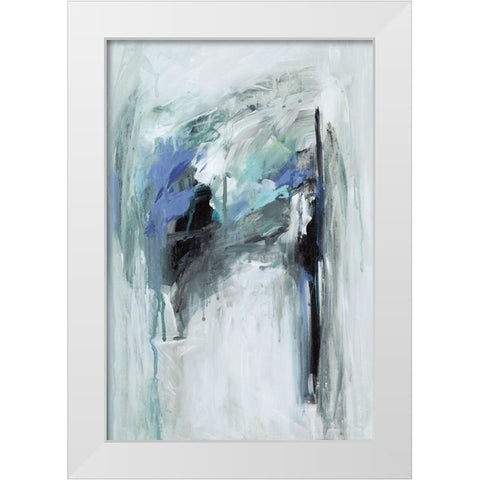 Anything But Nothing Again White Modern Wood Framed Art Print by Pasion, Wani