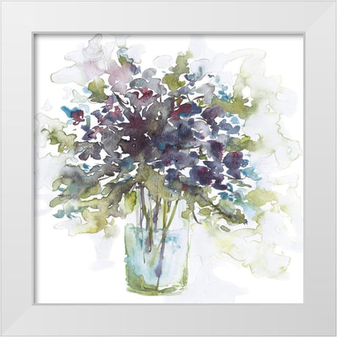 Just Remember White Modern Wood Framed Art Print by Pasion, Wani