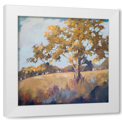 Standing Strong White Modern Wood Framed Art Print by Buckley, Mary Parker