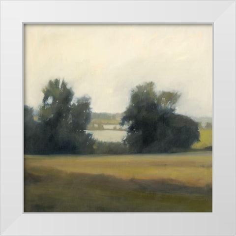Hidden Landing White Modern Wood Framed Art Print by Lightell, Megan