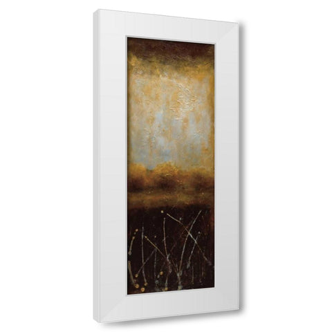 Crystal Lake II White Modern Wood Framed Art Print by Pasion, Wani