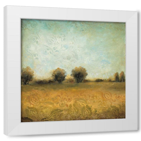 Summer Evening II White Modern Wood Framed Art Print by Pasion, Wani