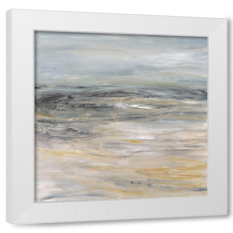 When It All Goes Crazy White Modern Wood Framed Art Print by Pasion, Wani