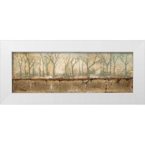 Feeling of Fall I White Modern Wood Framed Art Print by Quintero, Tita
