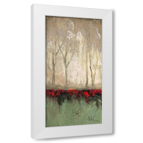 Amazonas I White Modern Wood Framed Art Print by Quintero, Tita
