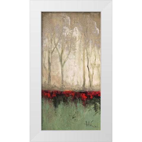 Amazonas I White Modern Wood Framed Art Print by Quintero, Tita